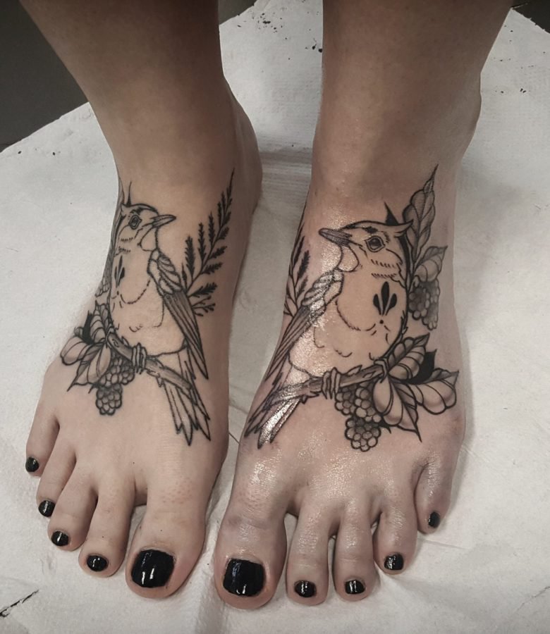 birds-liniar-tattoo