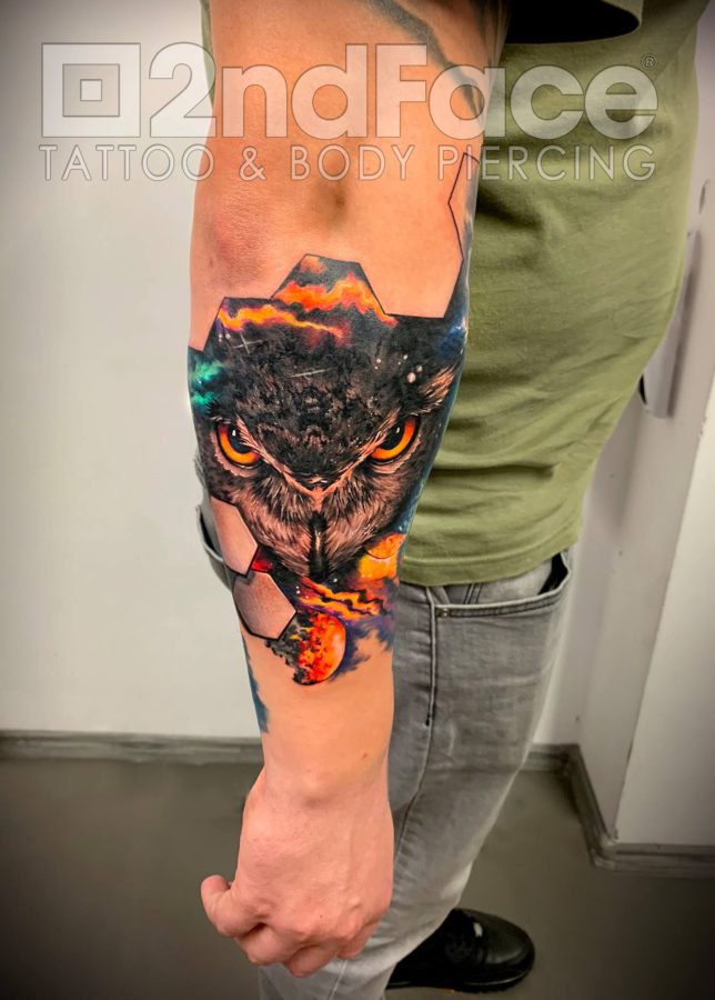 owl-space-color-tattoo