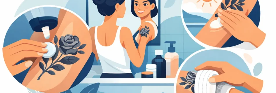Îngrijire tatuaj după vindecare, pas cu pas