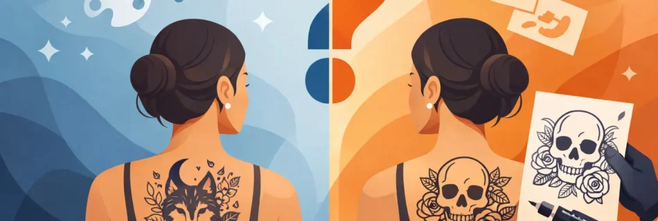 Tatuaj personalizat versus model copiat: ce alegi?