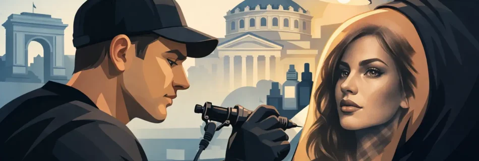 Tatuaj portret realist în București, făcut corect