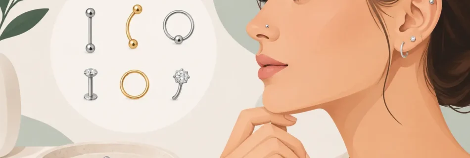 Cum alegi bijuteria inițială pentru piercing