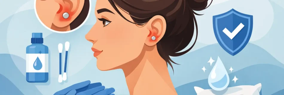 Cum eviți infecția piercingului după procedură