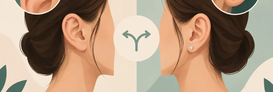 Piercing helix versus lobe: ce alegi pentru tine?