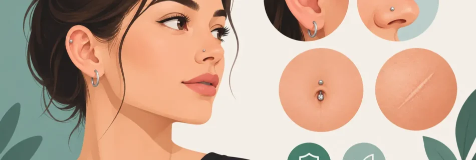 Piercingurile lasă cicatrici? Ce contează cu adevărat