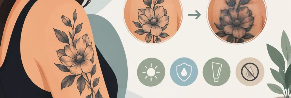 Tatuajele se îngroașă în timp? Cauze și prevenție