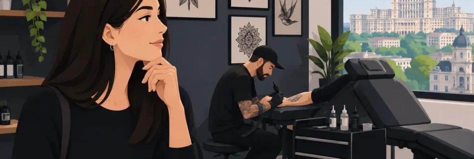 Cum alegi bine un salon tatuaje în București