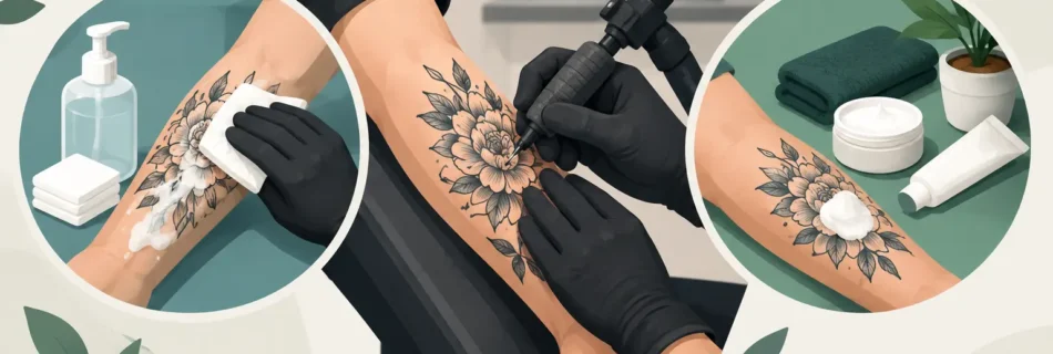 Igiena tatuajelor înainte și după ședință