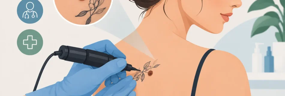 Tatuaje peste alunițe: când pot fi făcute în siguranță?
