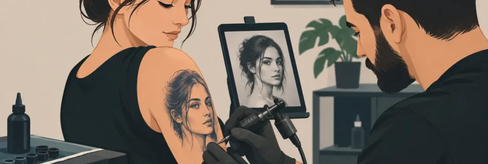 Tatuaje portret: alegerea imaginii și a artistului