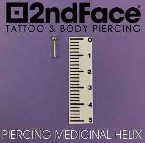 piercing medicinal helix