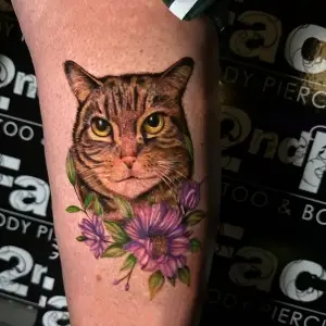 #cat #animals #blackcat #animallovers #cattattoo #cats #catlover #tattooed #tattooedgirls #tattooedmen #tattoo #blackandgreytattoo #realistictattoo #tattoos #artistsoninstagram #artist #tattooartist #art #bodyart #