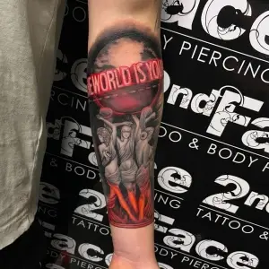 #colortattoo #tattoos #tattooed #tattooedmen #tattoo #blackandgreytattoo #realistictattoo #tats #artistsoninstagram #artist #tattooartist #art #bodyart #inked #best #bestfriends #insta #instagram #instamood #1 #tat