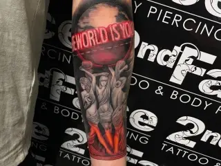 #colortattoo #tattoos #tattooed #tattooedmen #tattoo #blackandgreytattoo #realistictattoo #tats #artistsoninstagram #artist #tattooartist #art #bodyart #inked #best #bestfriends #insta #instagram #instamood #1 #tat