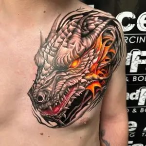 #dragon #dragontattoo #dragontattoos #tattooed #tattooedgirls #tattooedmen #tattoo #blackandgreytattoo #realistictattoo #tattoos #artistsoninstagram #artist #tattooartist #art #bodyart #inked #best #bestfriends #in