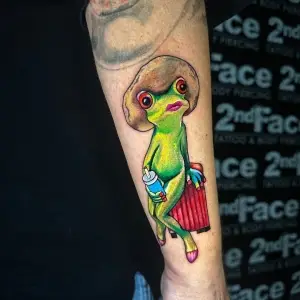 #frog #frogtattoo #colortattoo #tattooed #tattooedgirls #tattooedmen #tattoo #blackandgreytattoo #realistictattoo #tattoos #artistsoninstagram #artist #tattooartist #art #bodyart #inked #flowerstattoo #insta #insta
