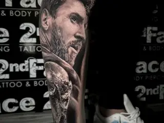 #leomessi #messi #messitattoo #wordcup2022 #tattoo #blackandgreytattoo #realistictattoo #tattoos #artistsoninstagram #artist #tattooartist #art #bodyart #inked #best #bestfriends #insta #instagram #1 #tattooart #be
