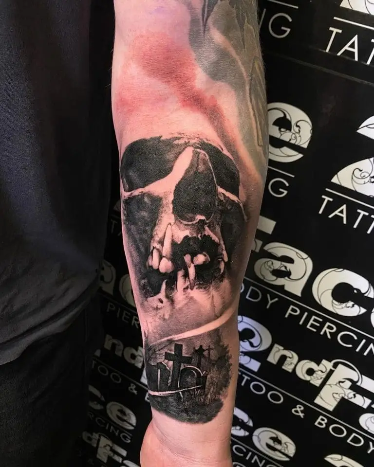 Skull2 1 – 2nd Face Tattoo București