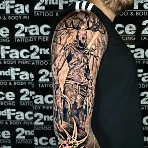 #skull #skulltattoo #skulls #butterflytattoo #butterfly #tattoo #tattoos #tattooed #tattooedmen #blackandgreytattoo #realistictattoo #tats #artistsoninstagram #artist #tattooartist #art #bodyart #inked #best #bestt