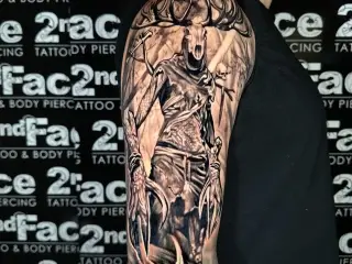 #skull #skulltattoo #skulls #butterflytattoo #butterfly #tattoo #tattoos #tattooed #tattooedmen #blackandgreytattoo #realistictattoo #tats #artistsoninstagram #artist #tattooartist #art #bodyart #inked #best #bestt
