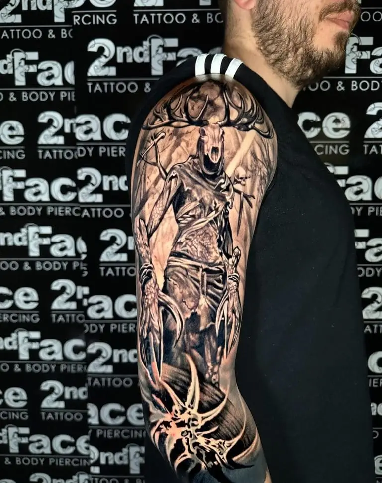 Skull3 1 – 2nd Face Tattoo București