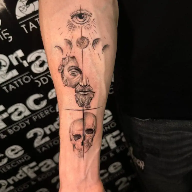 Skull4 1 – 2nd Face Tattoo București
