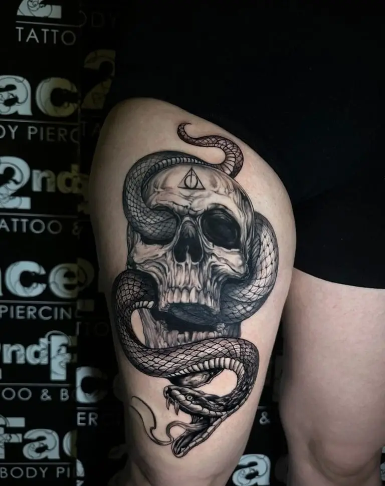 Snake1 2 – 2nd Face Tattoo București