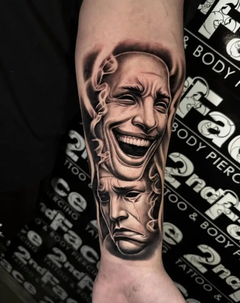 Tatuaj Mască Teatru Chicano Realism