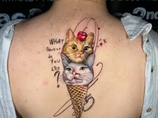 Tatuaj Spate Picici Color