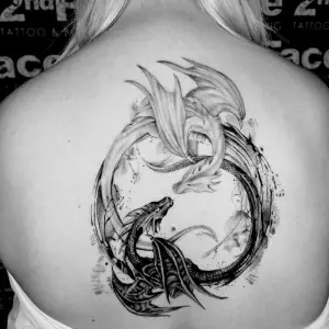#yin #yang #dragon #yinyang #yinyangdragon #yinyangtattoo #tattoo #tattoos #tattooed #tattooedmen #blackandgreytattoo #realistictattoo #tats #artistsoninstagram #artist #tattooartist #art #bodyart #inked #best #bes