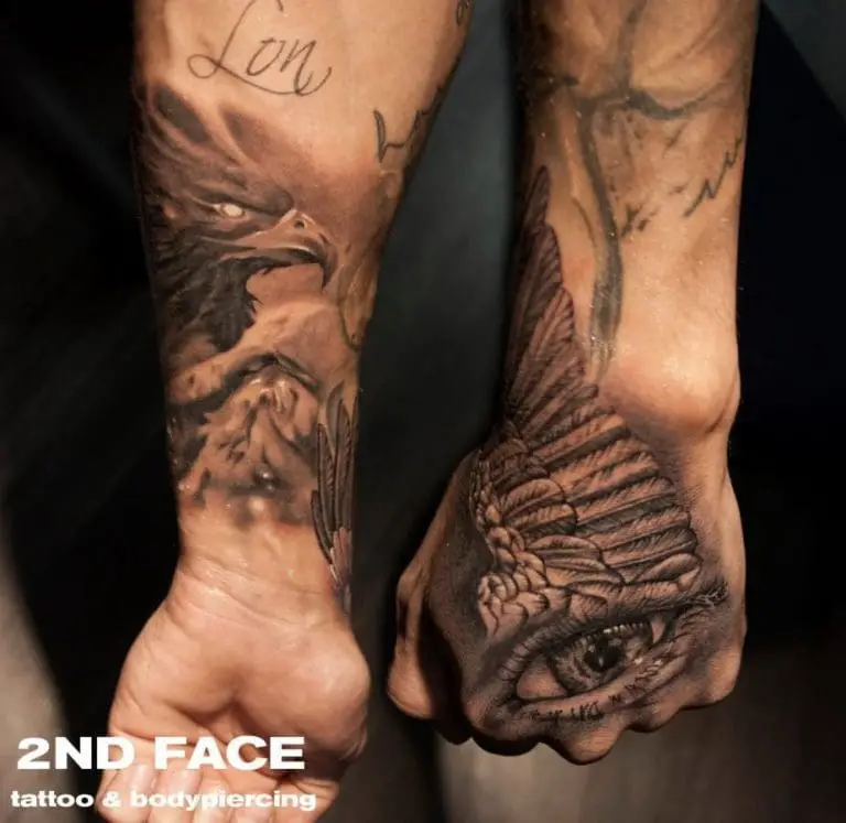 Aripa Ochi Tattoo 1 – 2nd Face Tattoo București