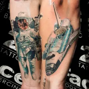 tatuaj color baieti