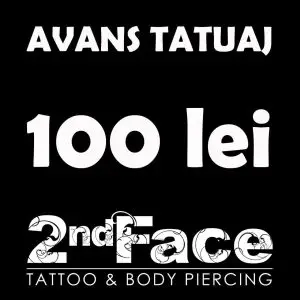 avans tatuaj 100 lei