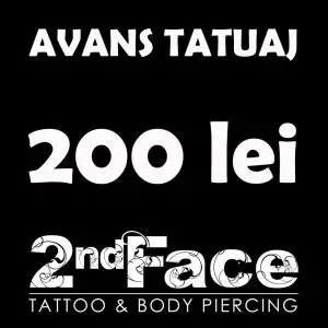 Avans tatuaj 200 lei