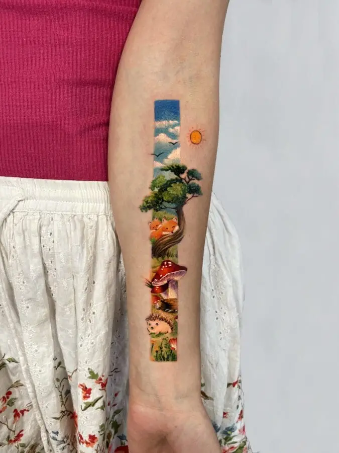Color 1 – 2nd Face Tattoo București