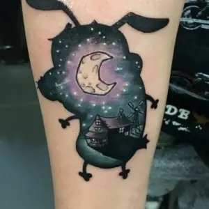 tatuaj courage color
