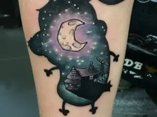 tatuaj courage color