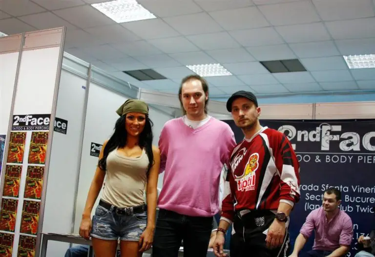 Dani Oțil la 2nd Face Tattoo București
