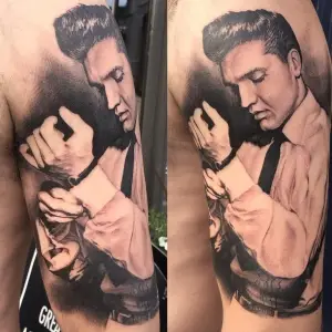 elvis presley salon tatuaj
