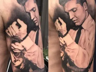 elvis presley salon tatuaj
