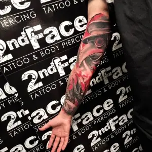 Tatuaj Craniu Mana