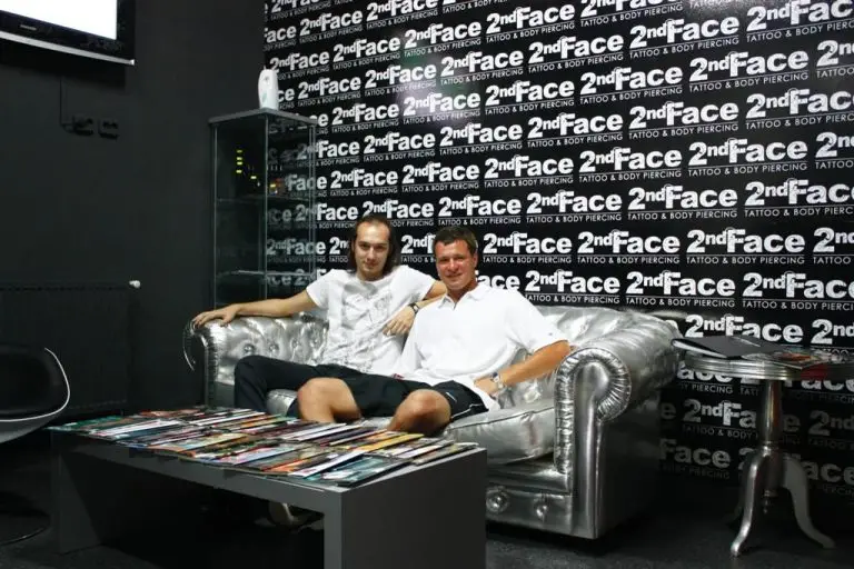 Marius Niculae la 2nd Face Tattoo București