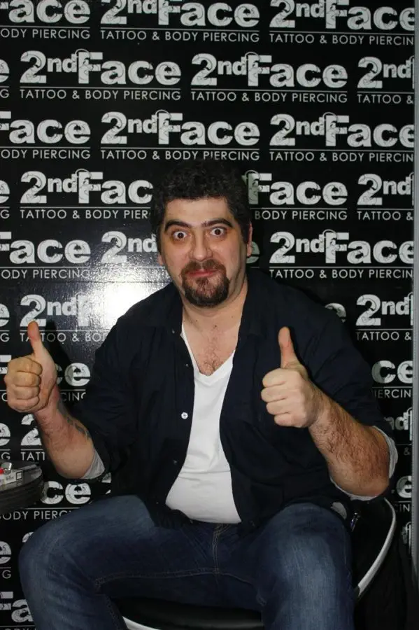 Ovidiu Niculescu la 2nd Face Tattoo București