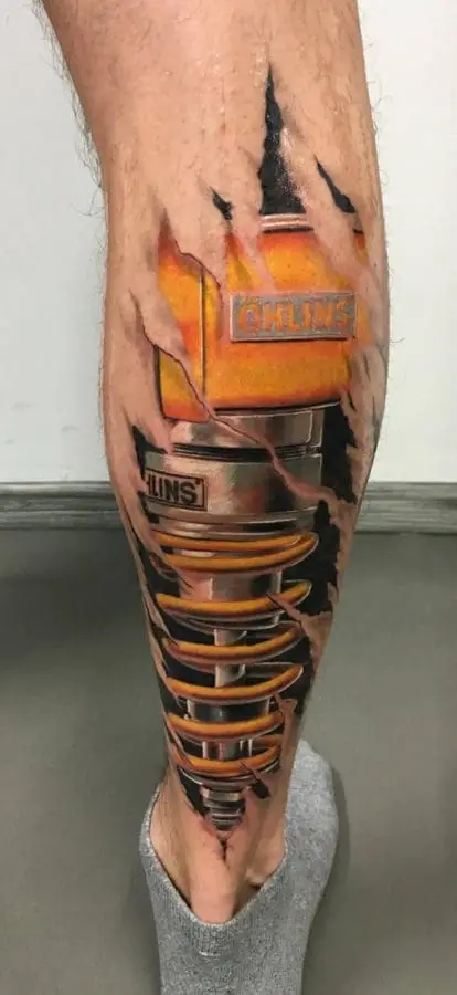 Piston Color Tattoo 1 – 2nd Face Tattoo București