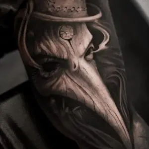Tatuaj Doctor Plague barbati