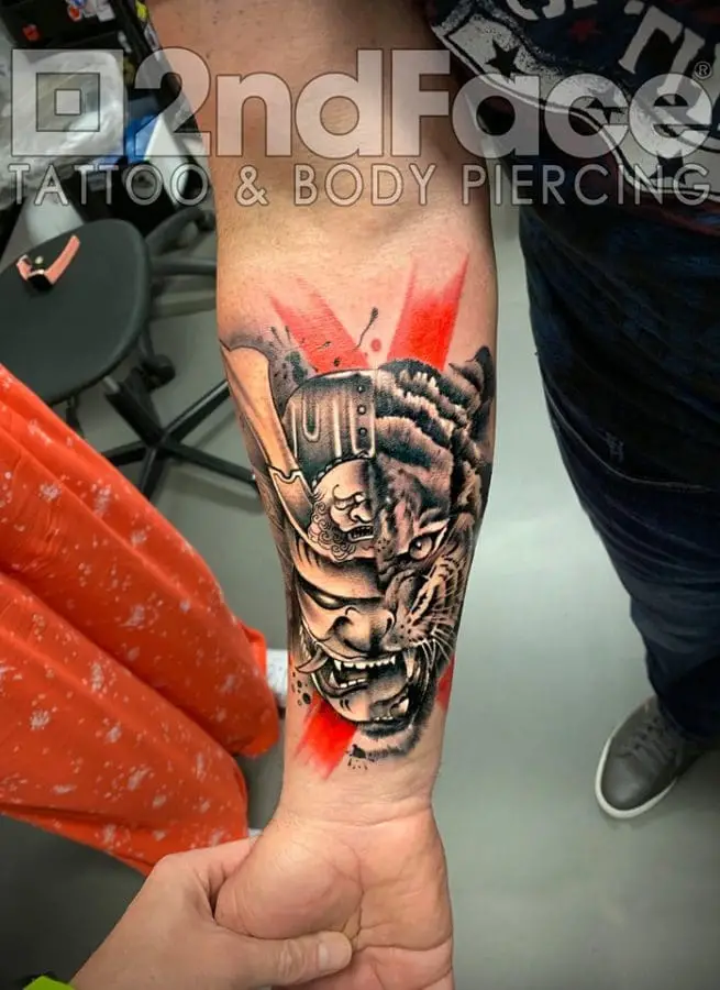 Polka Trash Tatuaj 1 – 2nd Face Tattoo București