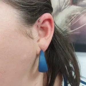 Piercing Forward Helix
