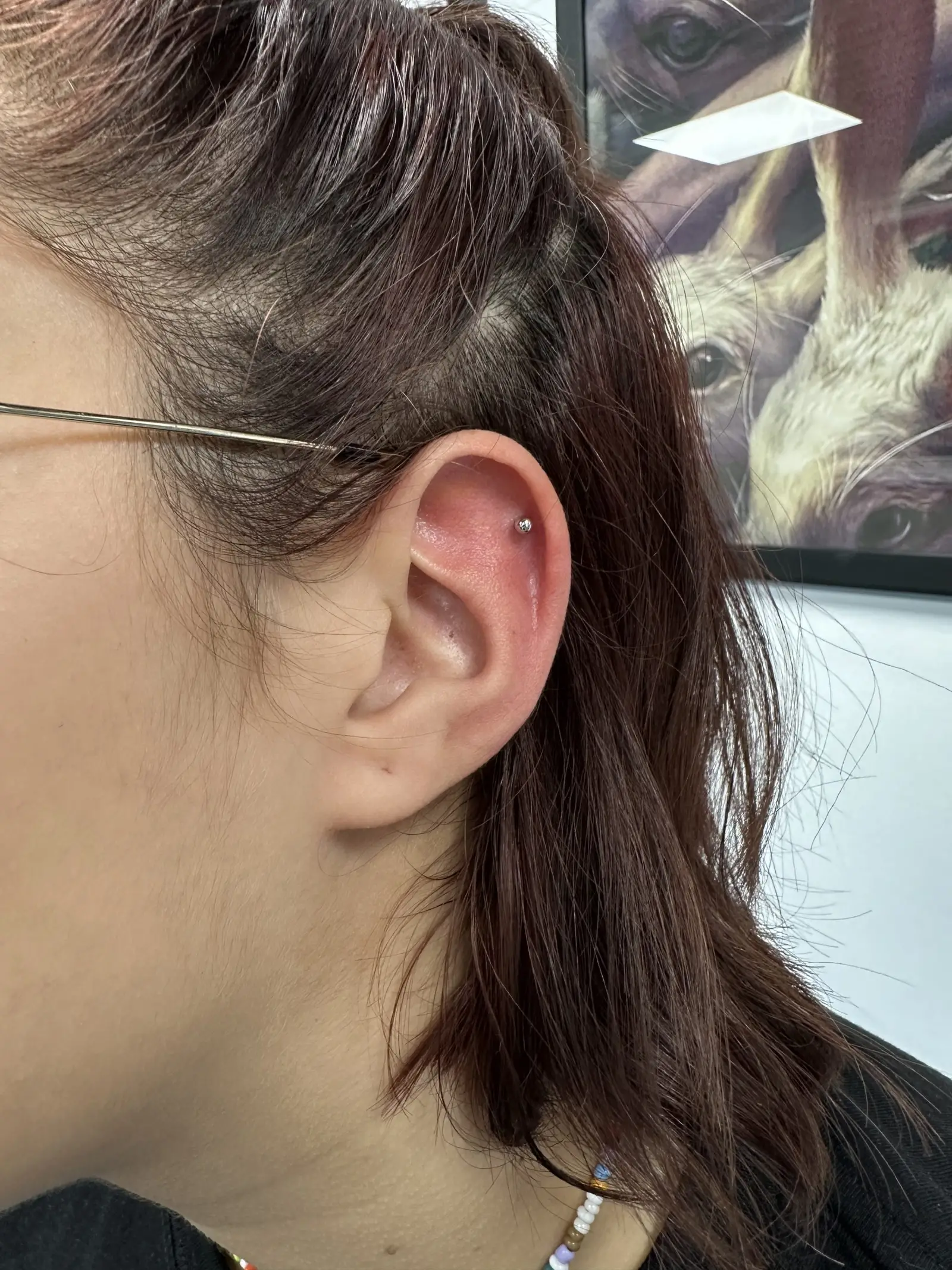 Piercing Helix la 2nd Face Tattoo & Body Piercing București