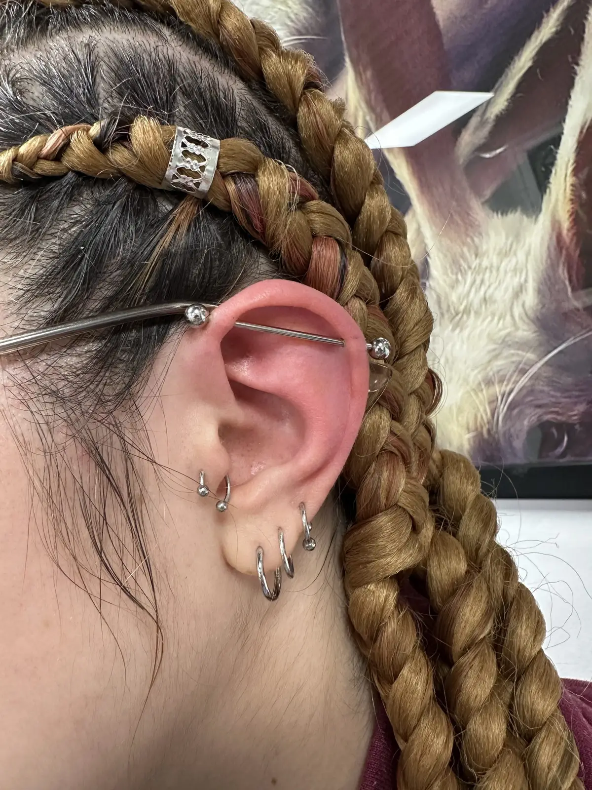 Piercing realizat la 2nd Face Tattoo și Body Piercing București