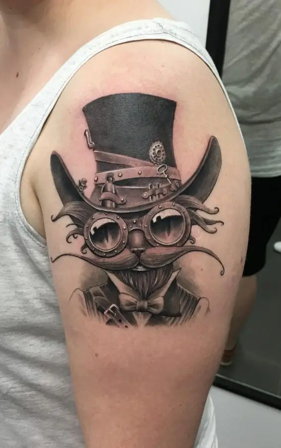 Steam Punk Tattoo 1 – 2nd Face Tattoo București